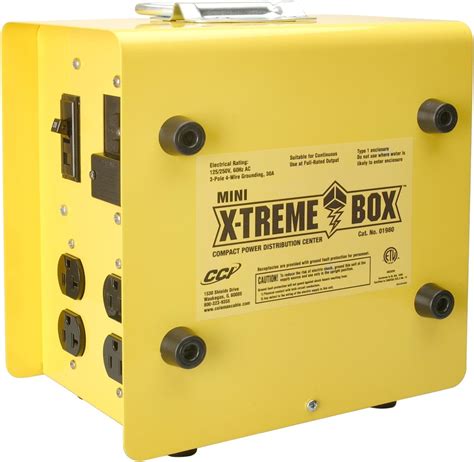 xtreme box power distribution center manual|portable temporary power distribution box.